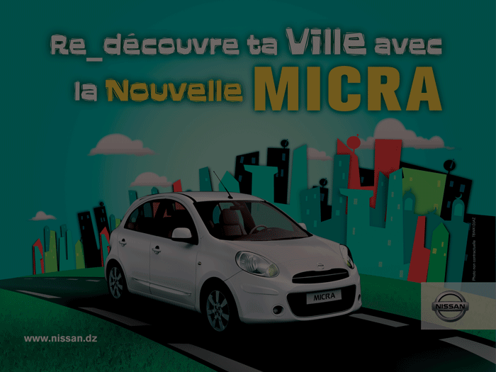 micra汽車廣告